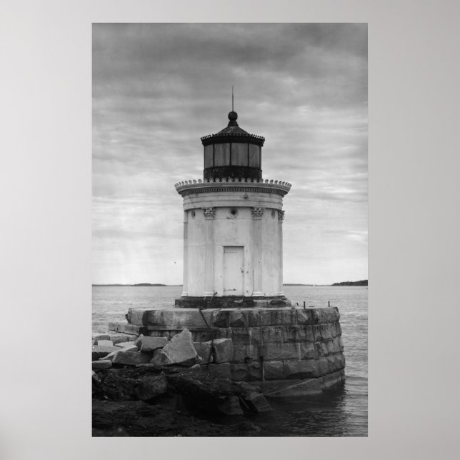 Póster Farol Portland Breakwater (Frente)