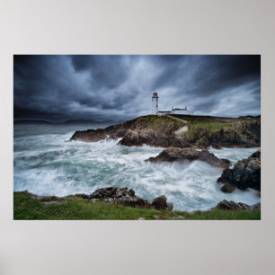 Poster Farol principal de Fanad, Letterkenny, Ireland