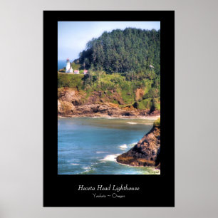 Póster Farol principal de Heceta