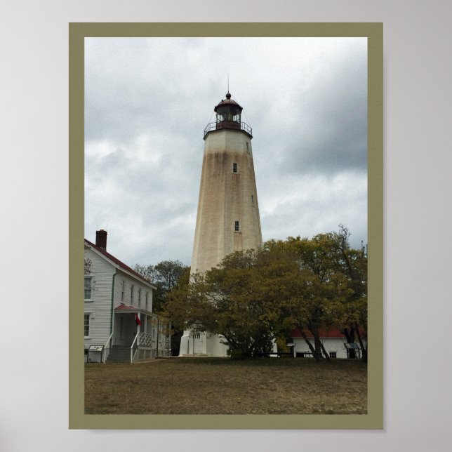 Póster Farol Sandy Hook (Frente)