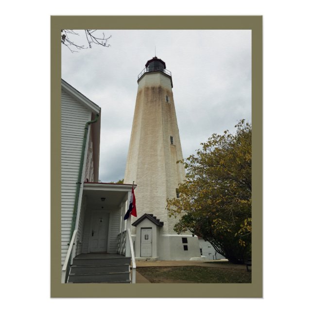 Póster Farol Sandy Hook (Frente)