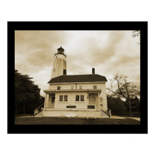 Póster Farol Sandy Hook