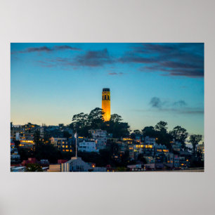 Poster Farol Sobre a Baía
