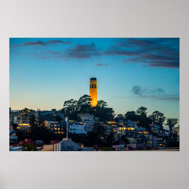 Poster Farol Sobre a Baía (Frente)