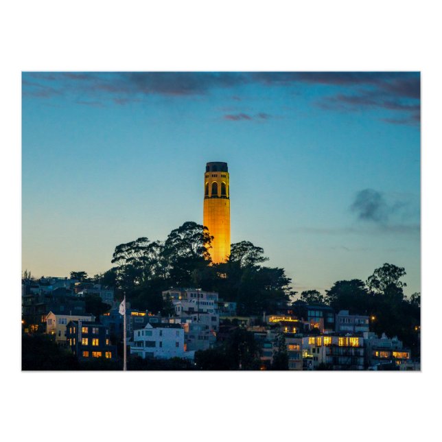 Póster Farol Sobre a Baía (Frente)