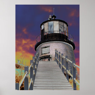 Poster Farol surreal