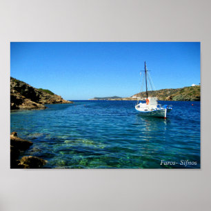 Póster Faros- Sifnos