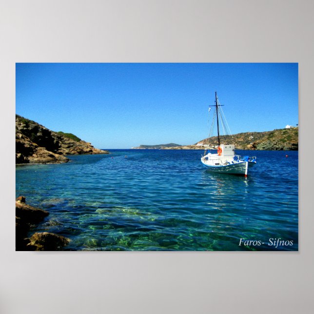 Póster Faros- Sifnos (Frente)