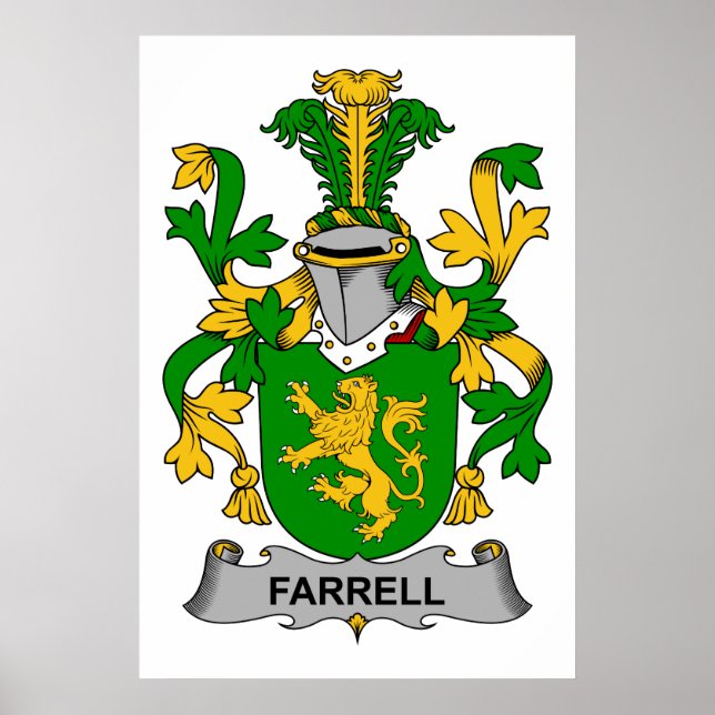 Póster Farrell Family Crest (Frente)