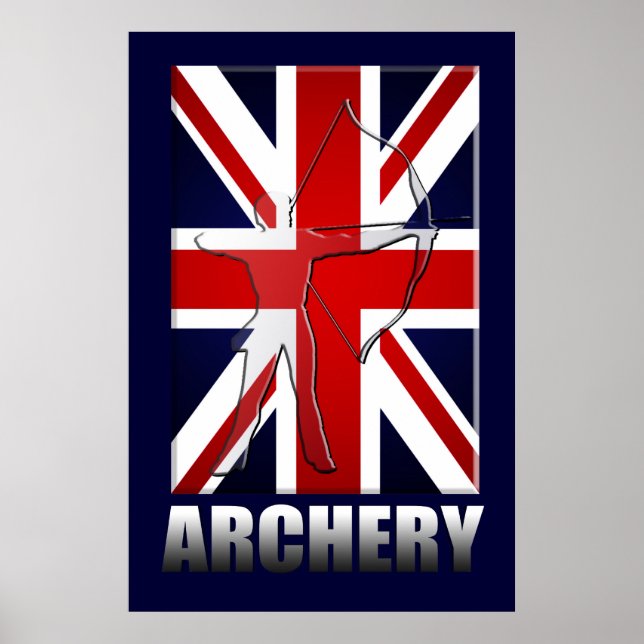 Poster Fãs e Arqueiros Britânicos Toxófilos (Frente)