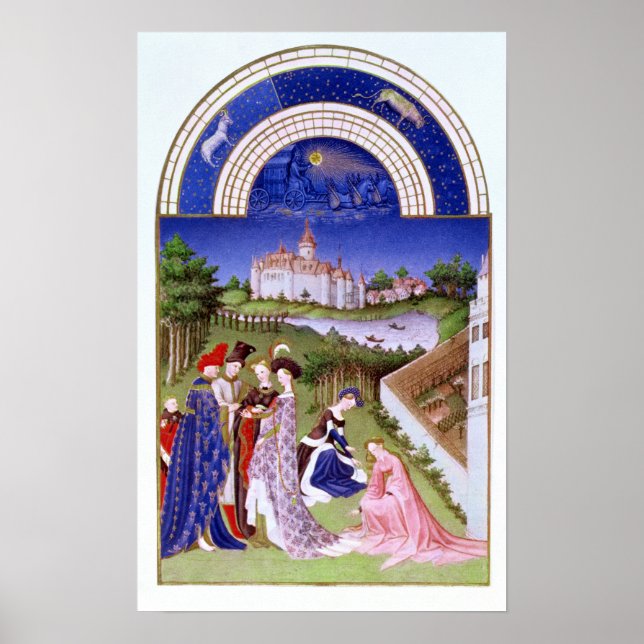 Póster Fascimile de April' (Frente)