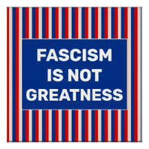 Fascismo não é grandeza