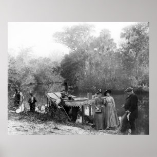 Póster Fashion Hunt: 1880