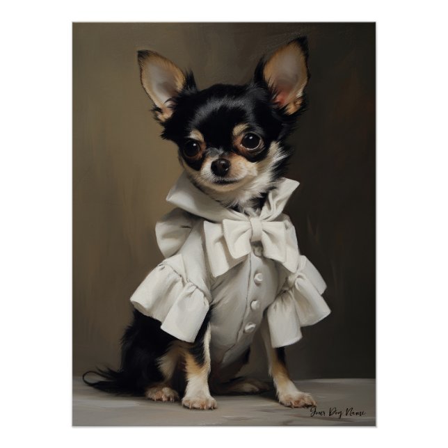 Póster Fashion Show, Chihuahua Dog 01 - Jonathan Bonheur (Frente)