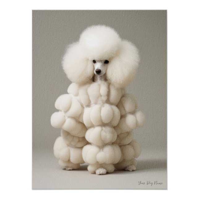 Póster Fashion Show, Poodle Dog 02 - Jonathan Bonheur (Frente)
