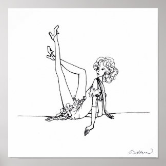 Póster Fashion Sketch