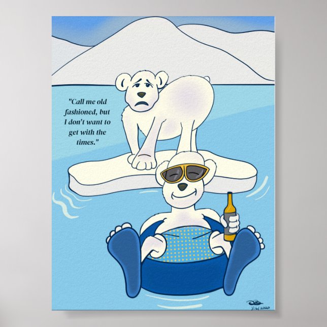 Poster Fashione antigo (Frente)