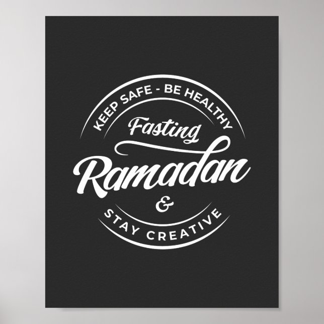 Poster Fasting Ramadan (Frente)