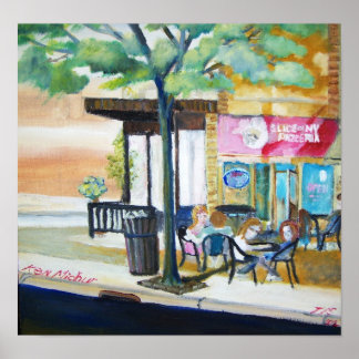 Póster Fatia De Nova York Pizzaria