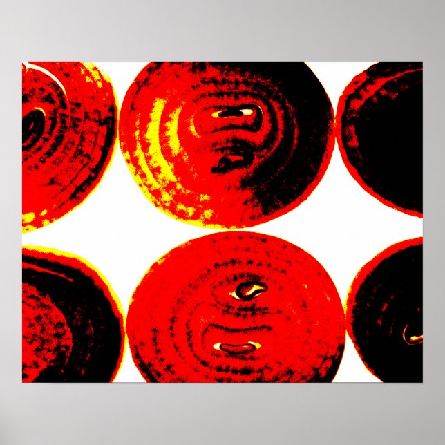 Poster Fatias de cebola (Frente)