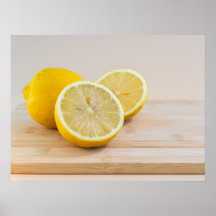 Fatias de Limão Amarelo Fotografia de Comida Natur
