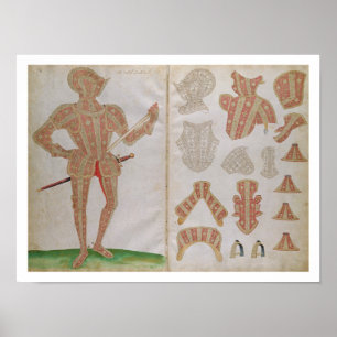 Poster Fato de Armor para o Conde de Cumberland