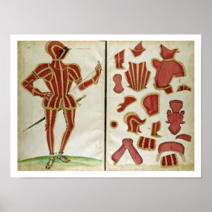 Póster Fato de Armor para o Conde de Leicester de An