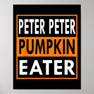 Poster Fato de Halloween Peter Comedor de Abóbora