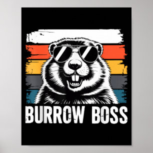 Poster Fato do Dia da Marmota do Punxy Phils 2 de Feverei