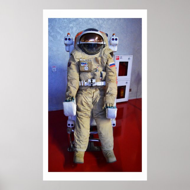 Poster Fato espacial russo (Frente)