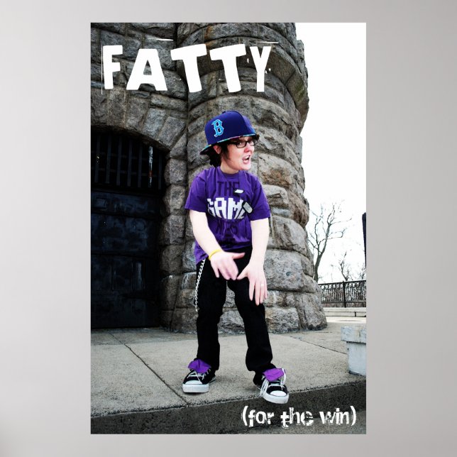 Poster FattyFTW (Frente)