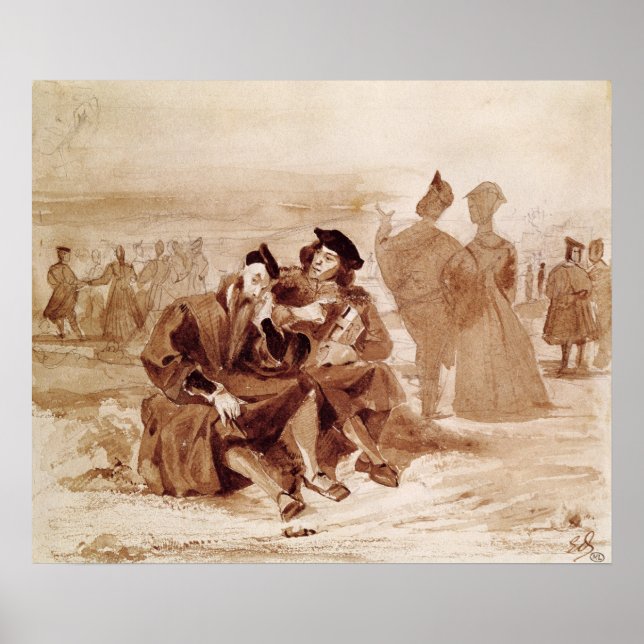 Poster Fausto e Wagner em conversa em (Frente)