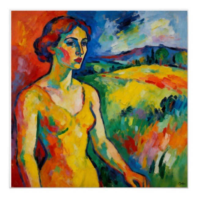 Póster Fauvismo (Frente)