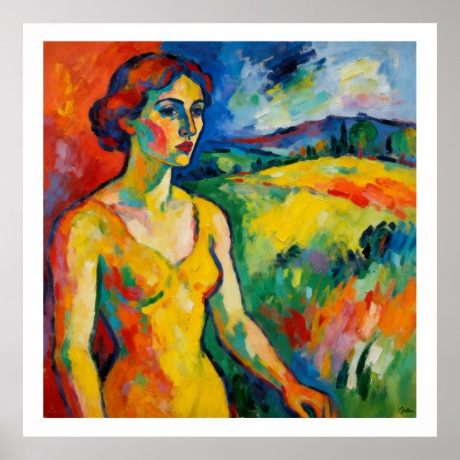 Poster Fauvismo (Frente)