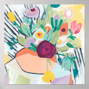 Poster Fauvist Floral II