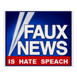 Póster Faux News
