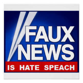 Póster Faux News