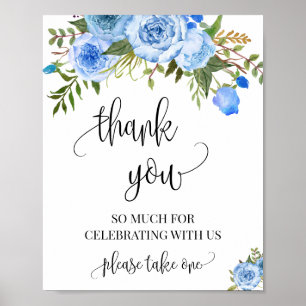 Poster Favor de Agradecimento por Celebrar Conosco