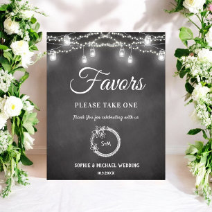 Poster Favor de Casamento Placa de Sinalização de Casamen