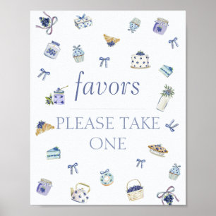 Poster Favor de Churrasco de Bebê em Aquarela de Sobremes