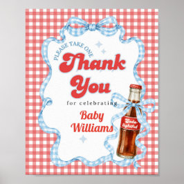 Poster Favor de Chuveirinho de Bebê She Ready Pop Soda