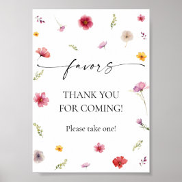 Poster Favor de Flor Silvestre