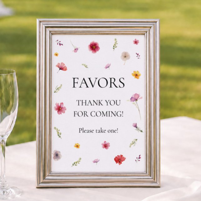Poster Favor de Flor Silvestre  (Criador carregado)