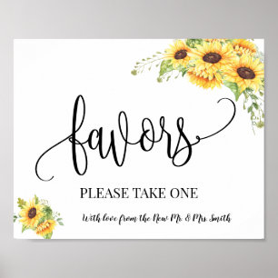 Poster Favor de sinal de festa recepção de casamento gi