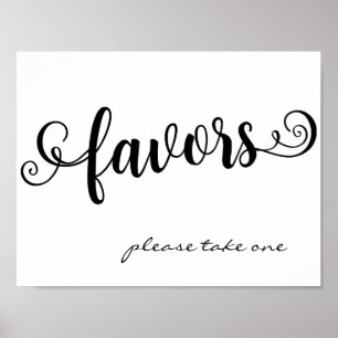 Póster Favor Por Favor, Pegue Um Sinal De Mesa Personaliz