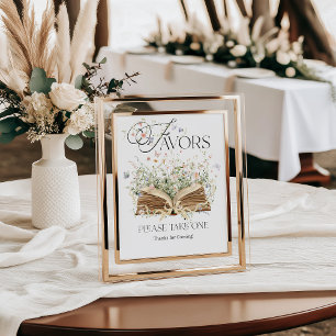 Poster Favorece o novo tema do livro de capítulo Wildflow