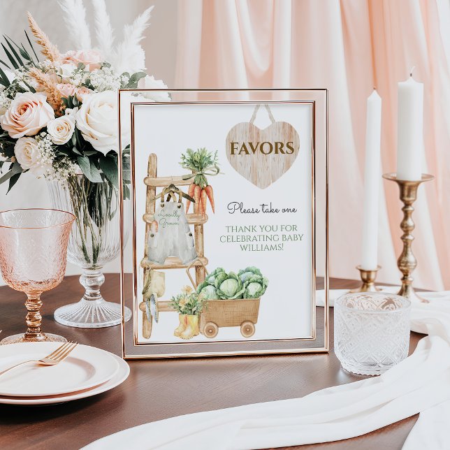 Poster Favores de Chás de fraldas Russos de Fazenda Cresc (Criador carregado)