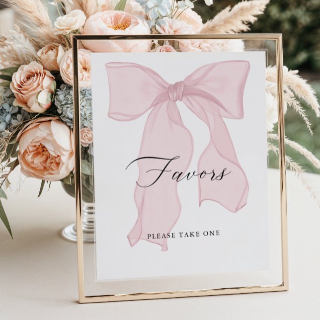 Poster Favoritos de Chá de fraldas de Arco rosa (Criador carregado)