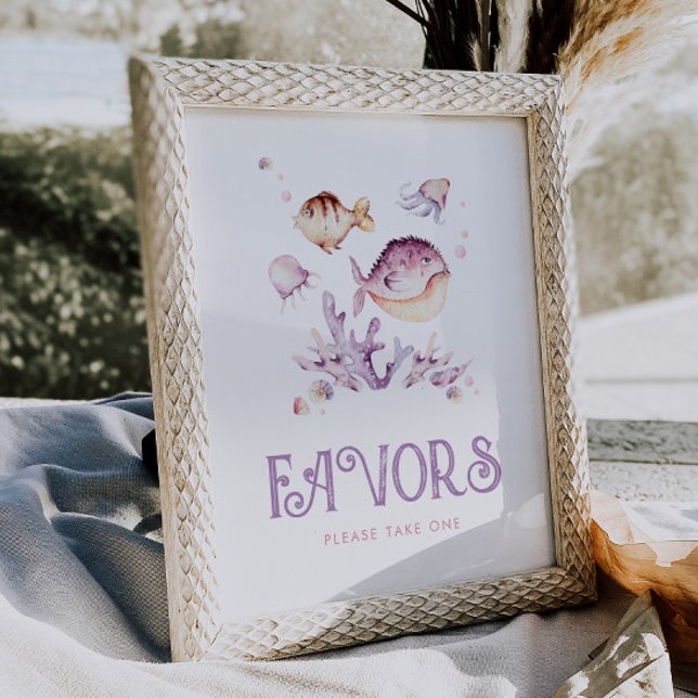 Poster Favoritos Editáveis Sinalização de Partido Oceânic (Criador carregado)