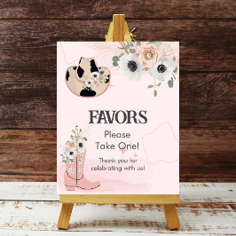 Poster Favoritos para festas Tomam Um Tema Moderno Da Cow